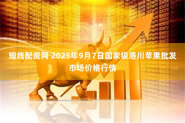 短线配资网 2025年9月7日国家级洛川苹果批发市场价格行情